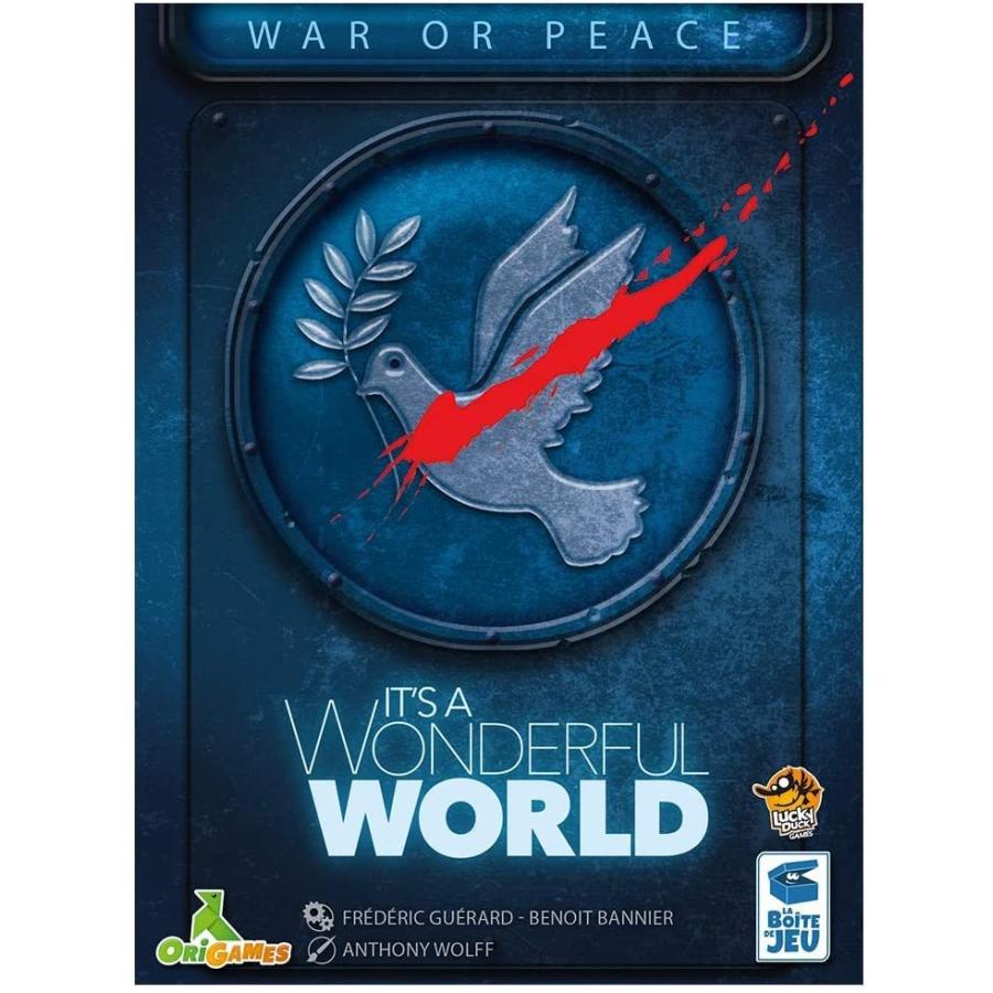 ボードゲーム 英語 アメリカ LKYIWWR02EN It's a Wonderful World: War or Peaceの画像