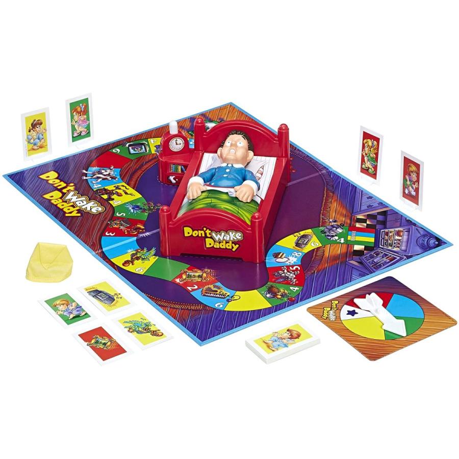 ボードゲーム 英語 アメリカ 32701 Hasbro Gaming Don't Wake Daddy Preschool Board Game for Kids Ages_1