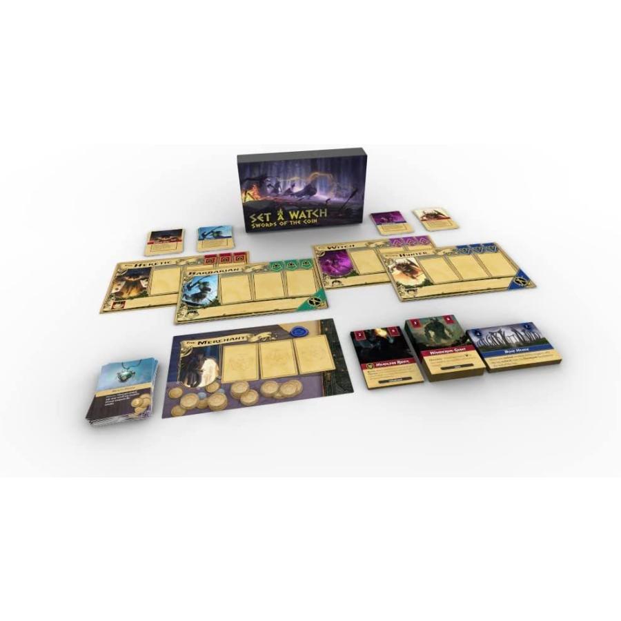 ボードゲーム 英語 アメリカ TABRMA111 Set a Watch Swords of The Coin ? Standalone Cooperative Advの画像