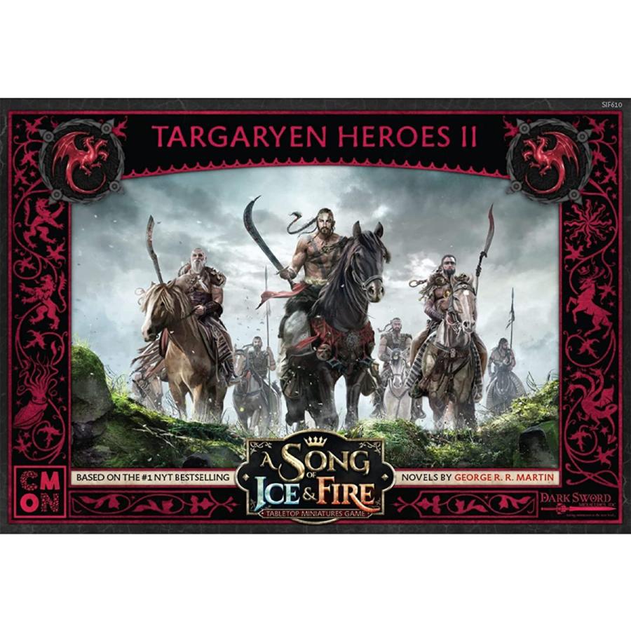 ボードゲーム 英語 アメリカ CMND0168 A Song of Ice and Fire Tabletop Miniatures Targaryen Heroes IIの画像