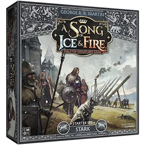 ボードゲーム 英語 アメリカ SIF01A CMON A Song of Ice \u0026 Fire Tabletop Miniatures Game Stark Starter
