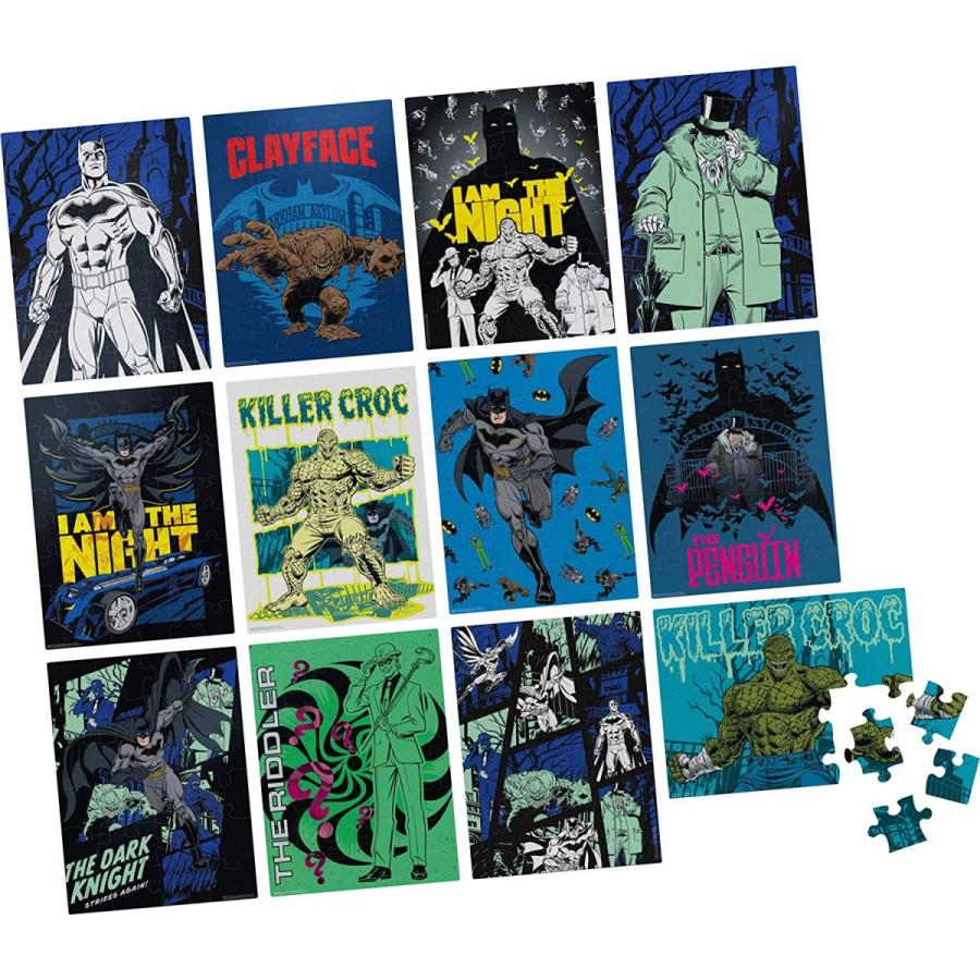 ジグソーパズル 海外製 アメリカ 6063956 Spin Master Games， DC Comics， Batman Puzzles 12-Pack， Kid_2