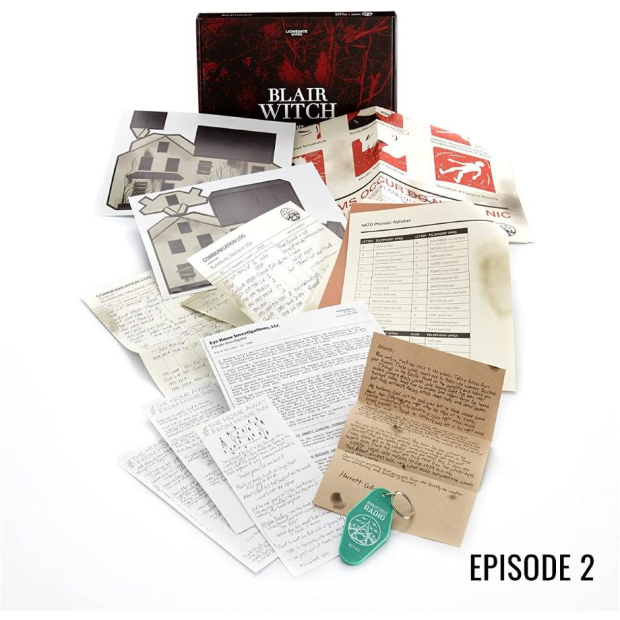 人気のあった完売アイテム ボードゲーム 英語 アメリカ Hakbkdz Hunt A Killer Blair Witch Season 2 Complete Box Set Of 6 Epis 全国のネット通販 Segurartserralheria Com Br