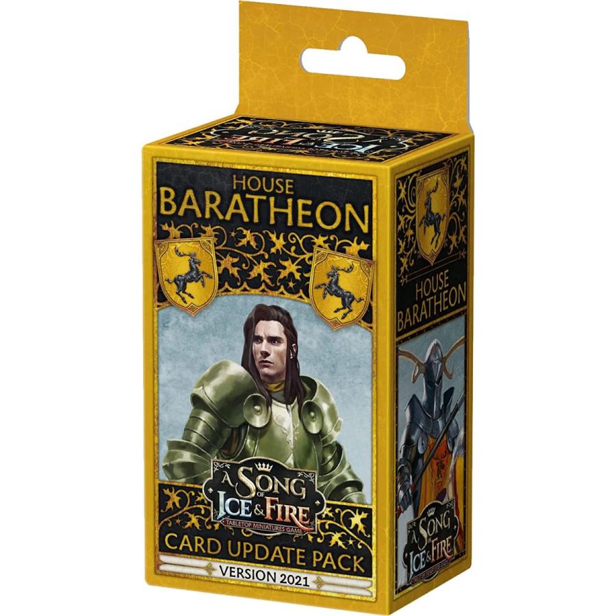 ボードゲーム 英語 アメリカ CMNSIFFP8 CMON A Song of Ice and Fire Tabletop Miniatures Baratheon Facの画像