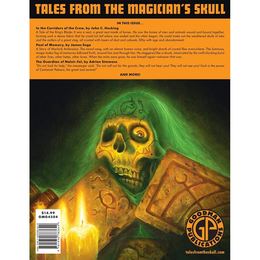 ボードゲーム 英語 アメリカ GMG4504 Goodman Games LLC Tales from The Magician's Skull #5の画像
