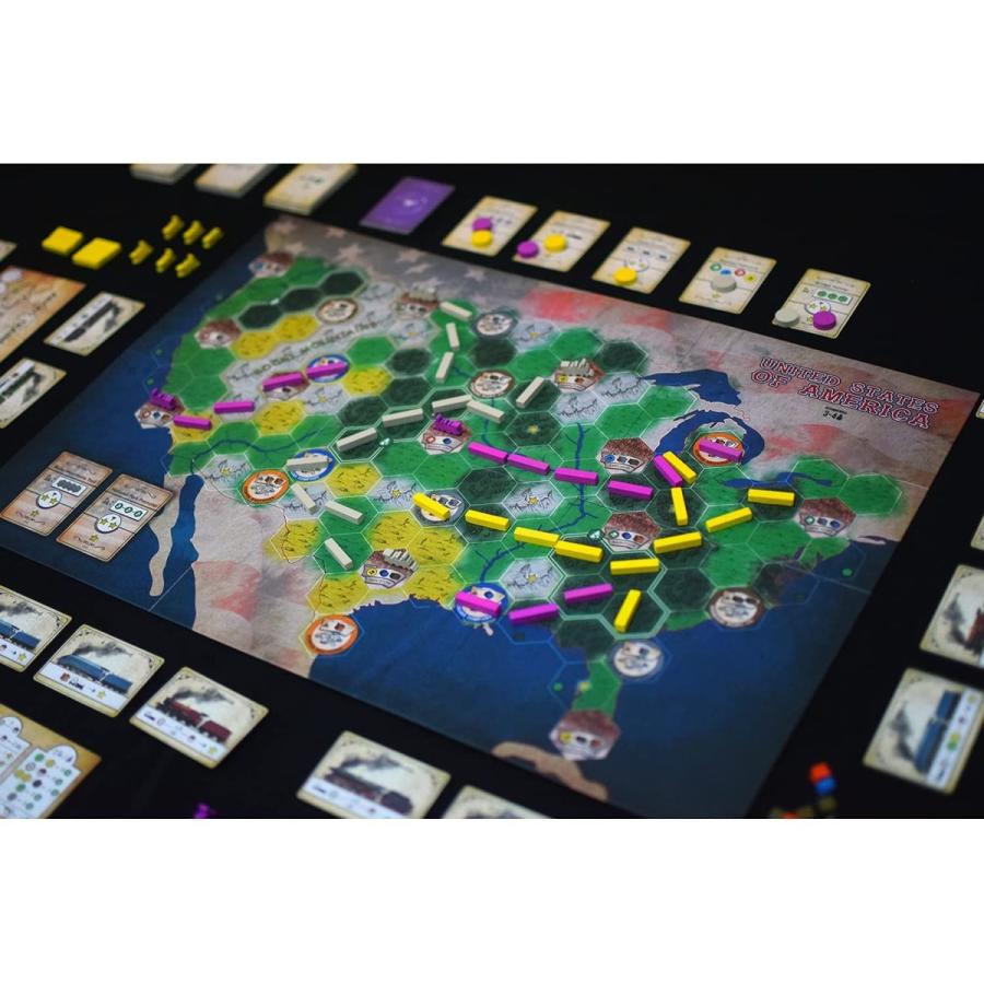ボードゲーム 英語 アメリカ Zubeh?r Archona Games Small Railroad Empires - Scenario Pack 1, Multiの画像