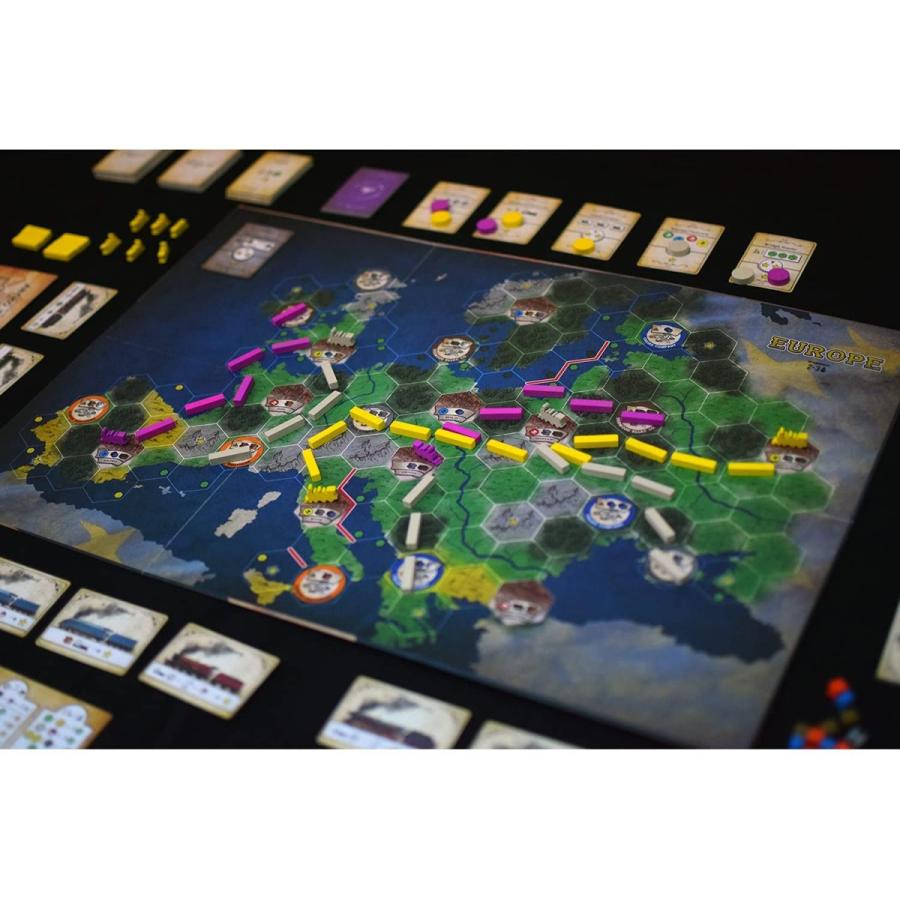 ボードゲーム 英語 アメリカ Zubeh?r Archona Games Small Railroad Empires - Scenario Pack 1, Multiの画像