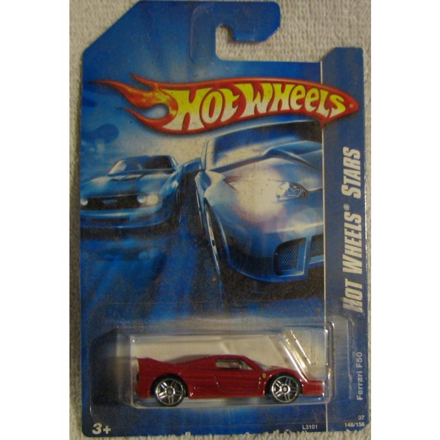 ホットウィール　ミニカー　フェラーリ・レーサー　 フェラーリ F50 ホットウィールミニカーのフェラーリF50はパープルでドハデ