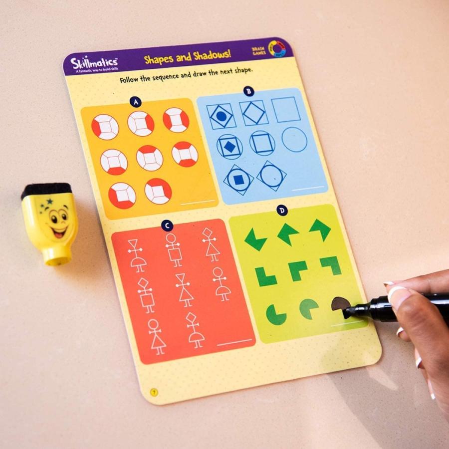 Skillmatics スキルマティクス アメリカ SKILL04BGS Skillmatics Educational Game - Brain Games， Reusa_3