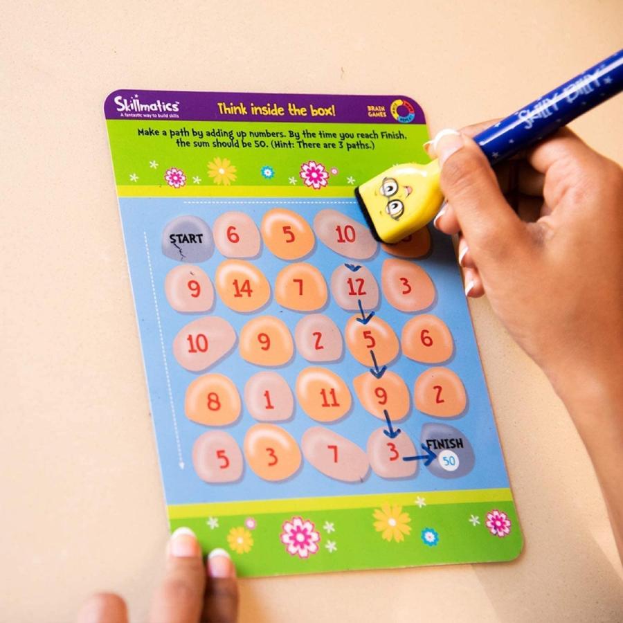 Skillmatics スキルマティクス アメリカ SKILL04BGS Skillmatics Educational Game - Brain Games， Reusa_4