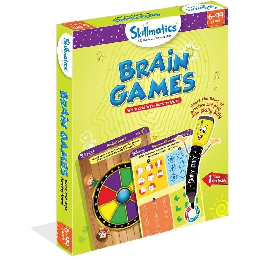 Skillmatics スキルマティクス アメリカ SKILL04BGS Skillmatics Educational Game - Brain Games， Reusa_5