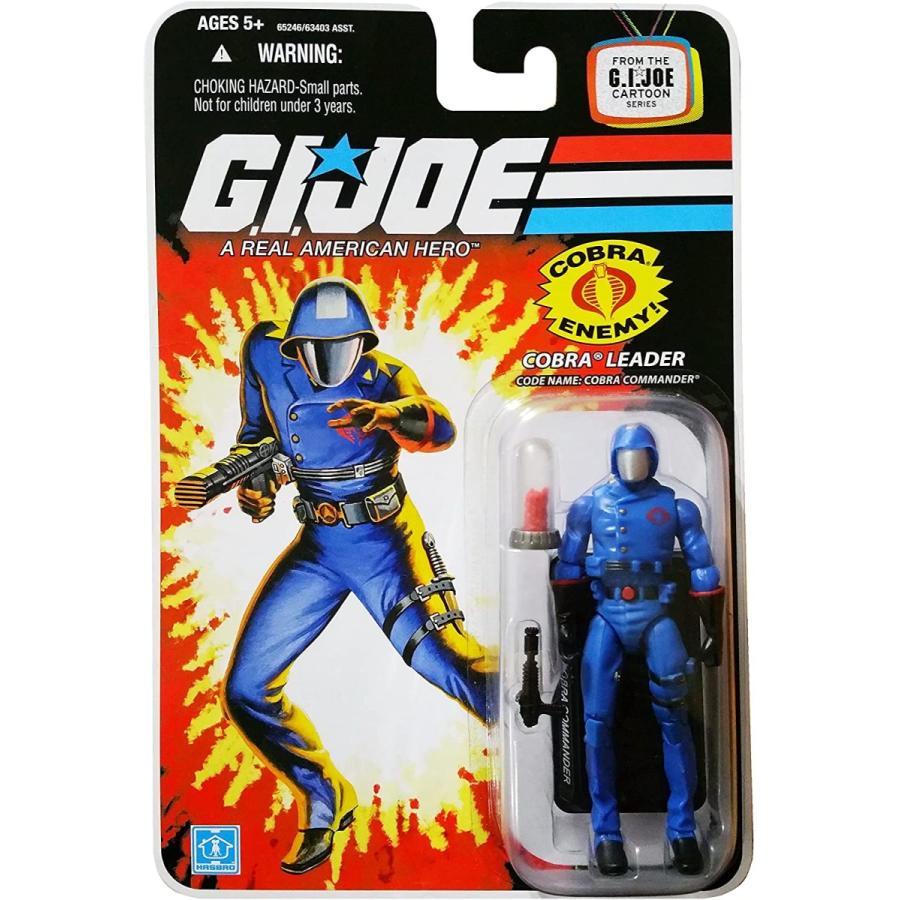 G.I.ジョー 手あそび 図形 65246 G.I. Joe 25th Anniversary Cartoon Series Cardback: Cobra Comm テレビ、アニメ、キャラクターグッズ-コレクション、趣味-その他テレビ、アニメ、キャラクターグッズ