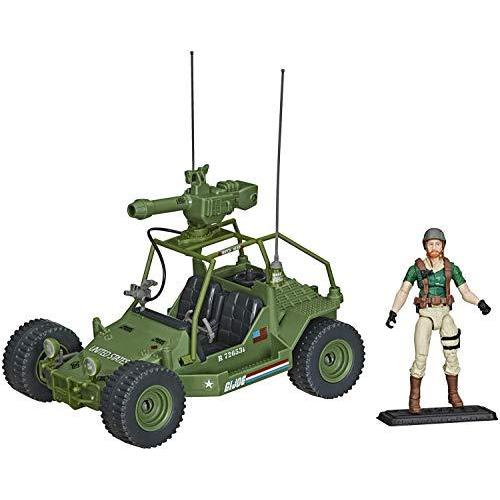 G.I.ジョー おもちゃ フィギュア 100 Hasbro G.I. Joe Retro A.W.E. Striker Exclusive Vehicle with 3.7