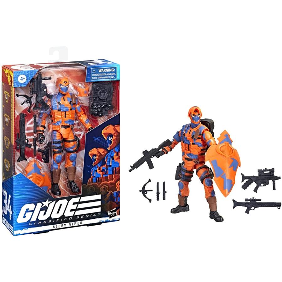 G.I.ジョー おもちゃ フィギュア F2719 G.I. Joe Classified Series Alley Viper Action Figure 34 Colle_2