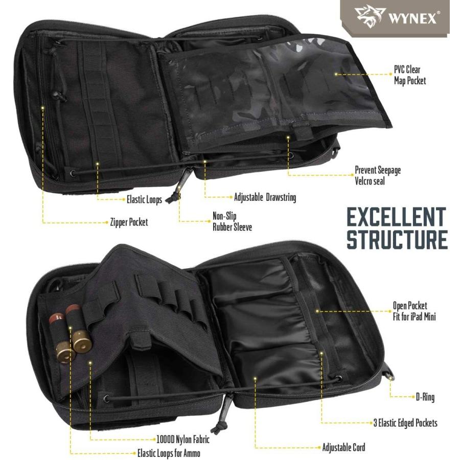 タクティカルポーチ ミリタリーポーチ サバイバルゲーム ?WY-0171B WYNEX Tactical Molle_3