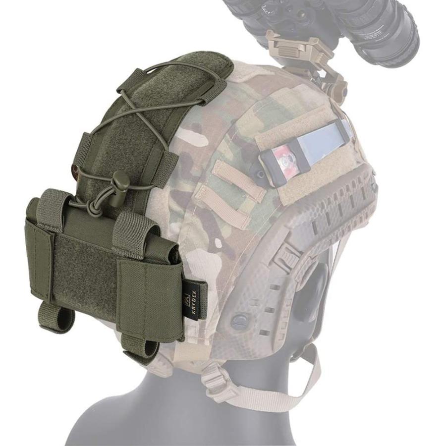 タクティカルポーチ ミリタリーポーチ サバイバルゲーム KRYDEX Tactical Helmet Battery P