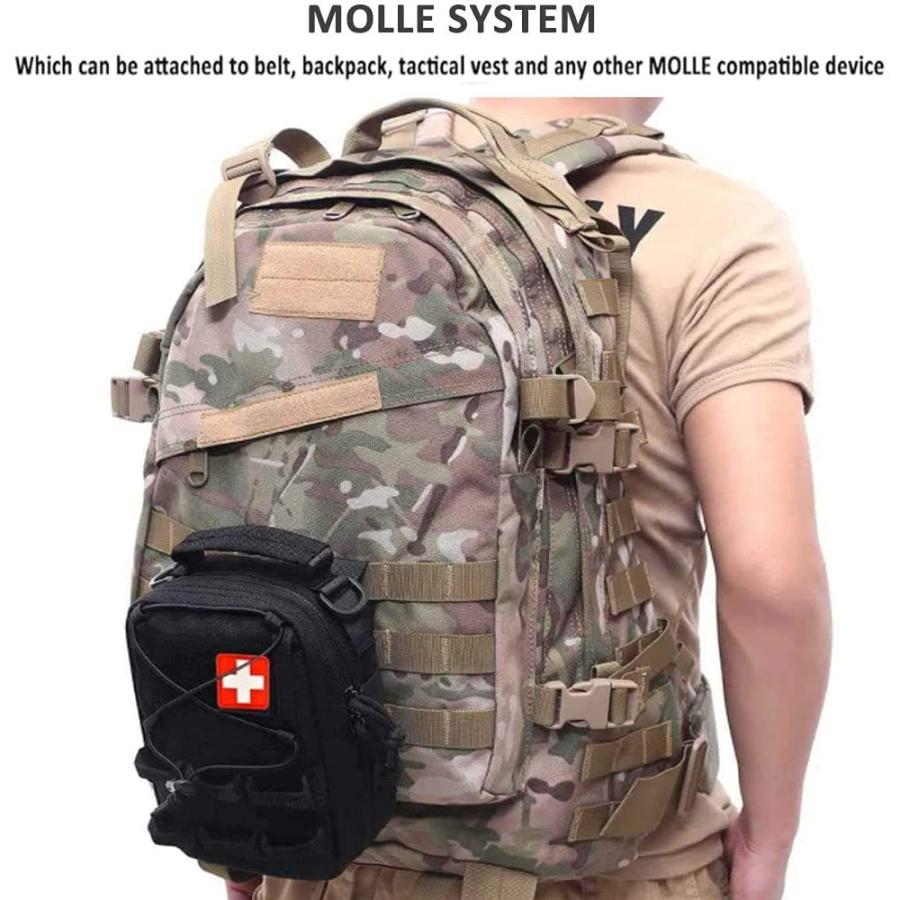 タクティカルポーチ ミリタリーポーチ サバイバルゲーム Ifak Pouch Molle, First Aid Poucの画像