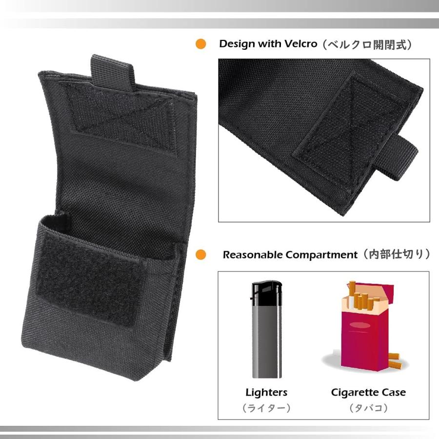 タクティカルポーチ ミリタリーポーチ サバイバルゲーム AZ-OS3513 Azarxis Tactical Cigarの画像