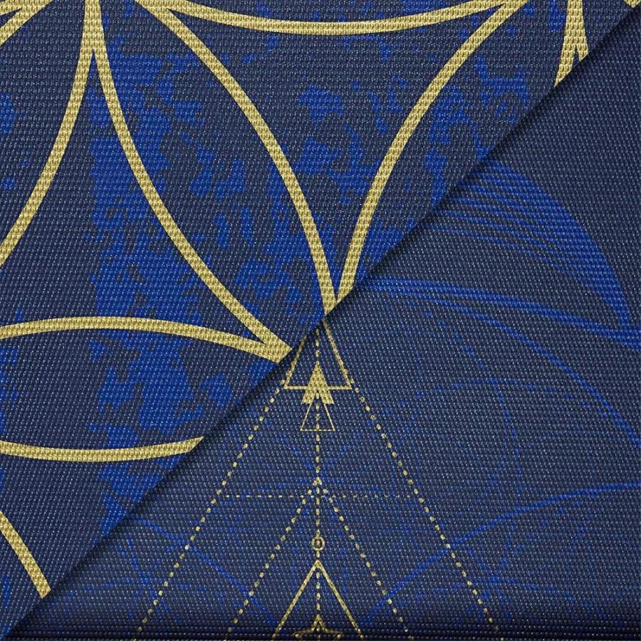 ヨガマット フィットネス 05-63369 Gaiam Yoga Mat Premium Print Reversible Extra Thick Non Slip Exercの画像