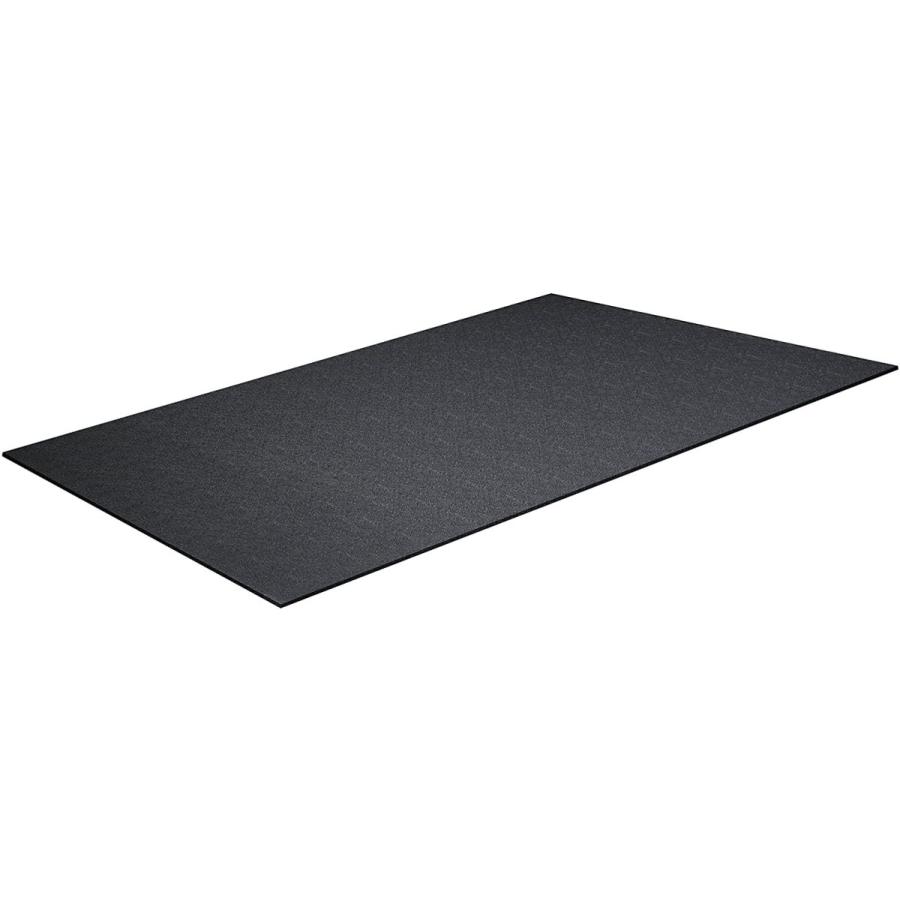 ヨガマット フィットネス BFTM-01BLK BalanceFrom Fitness 3' x 6.5' High Density Gym Equipment Mat, Flの画像
