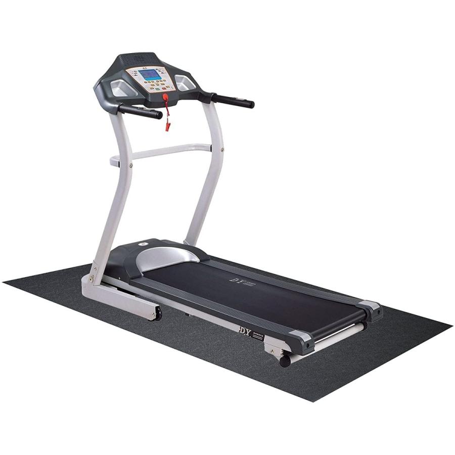 ヨガマット フィットネス BFTM-01BLK BalanceFrom Fitness 3' x 6.5' High Density Gym Equipment Mat, Flの画像