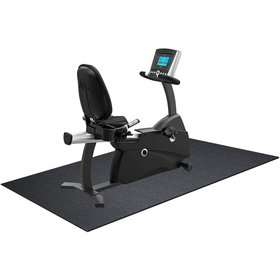 ヨガマット フィットネス BFTM-01BLK BalanceFrom Fitness 3' x 6.5' High Density Gym Equipment Mat, Flの画像