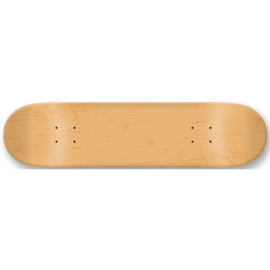 デッキ スケボー スケートボード DECK Skateboard Deck Blank Natural 7.5