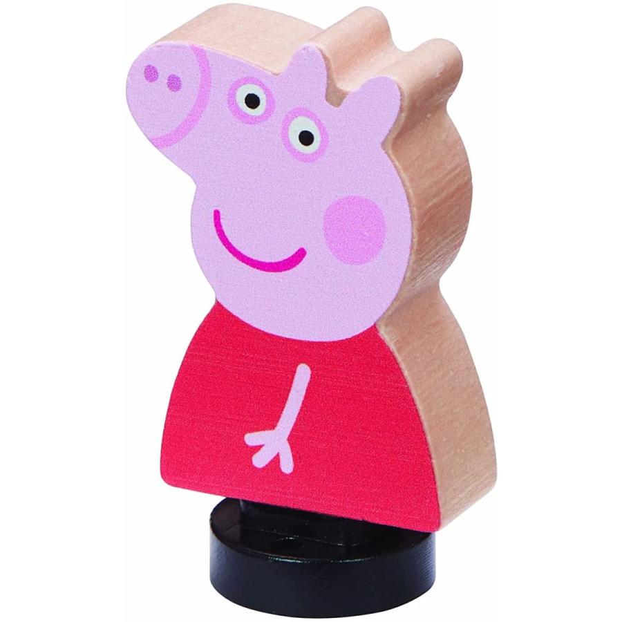 Peppa Pig ペッパピッグ アメリカ直輸入 07628 Peppa Pig Wooden Family Figures, Imaginative Play, Pr｜maniacs-shop｜05