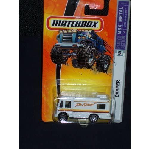 マッチボックス マテル ミニカー 2006 #65 Matchbox 2006 #65 Camper Free Spirit Motorhome White Col