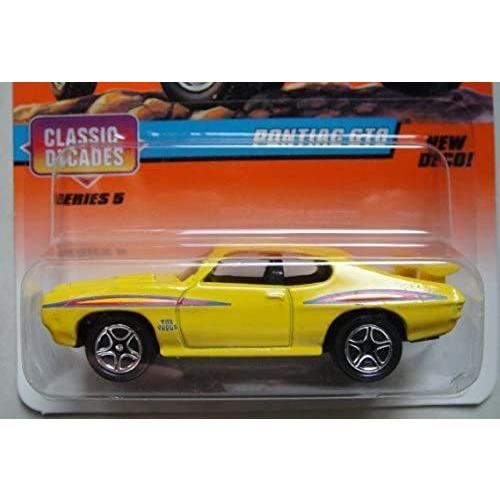 マッチボックス マテル ミニカー MATCHBOX CLASSIC DECADES YELLOW PONTIAC GTO #38の画像