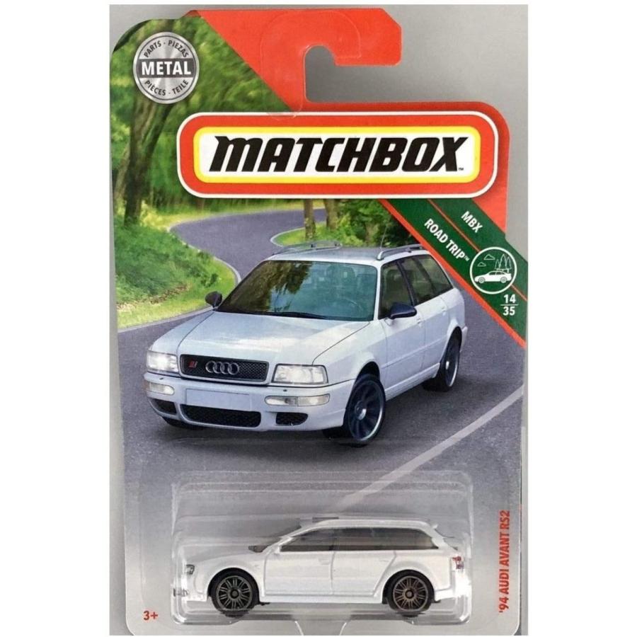 マッチボックス マテル ミニカー Matchbox 2019 MBX Road Trip '94 Audi Avant RS2 20/125, White
