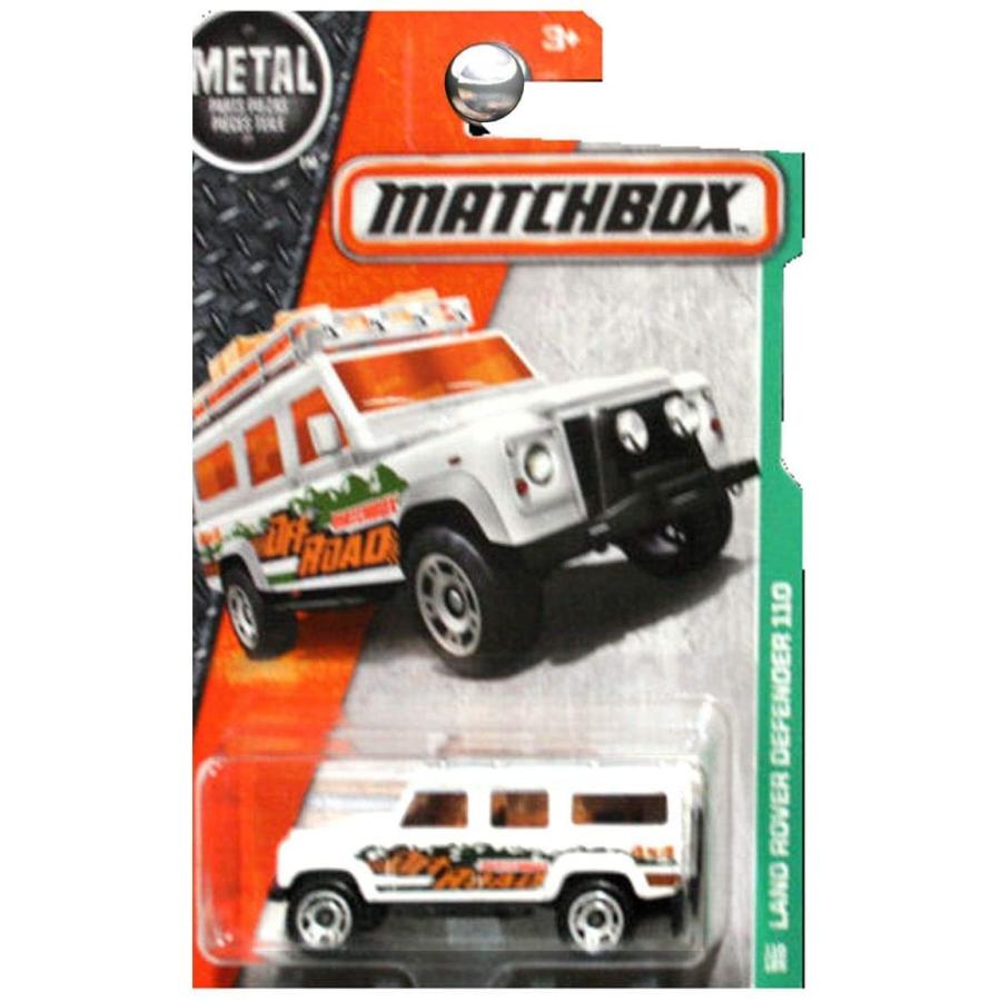 マッチボックス マテル ミニカー T9004 2011 Matchbox Land Rover Defender 110 White #100 of 100