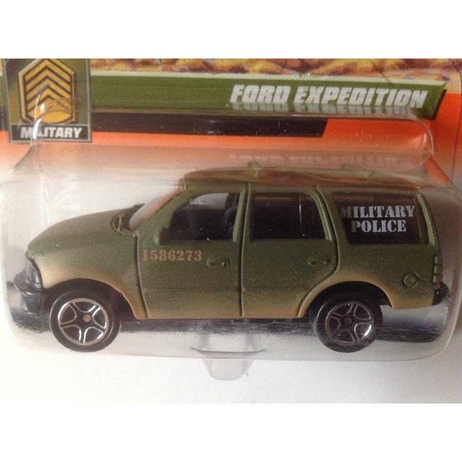 希少！！ マッチボックス マテル ミニカー Matchbox CHASE Military Ford Expedition Olive Green #54 With Matc
