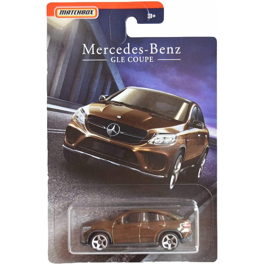 マッチボックス マテル ミニカー FHY36 Matchbox Mercedes Benz GLE Coupe, [Brown]