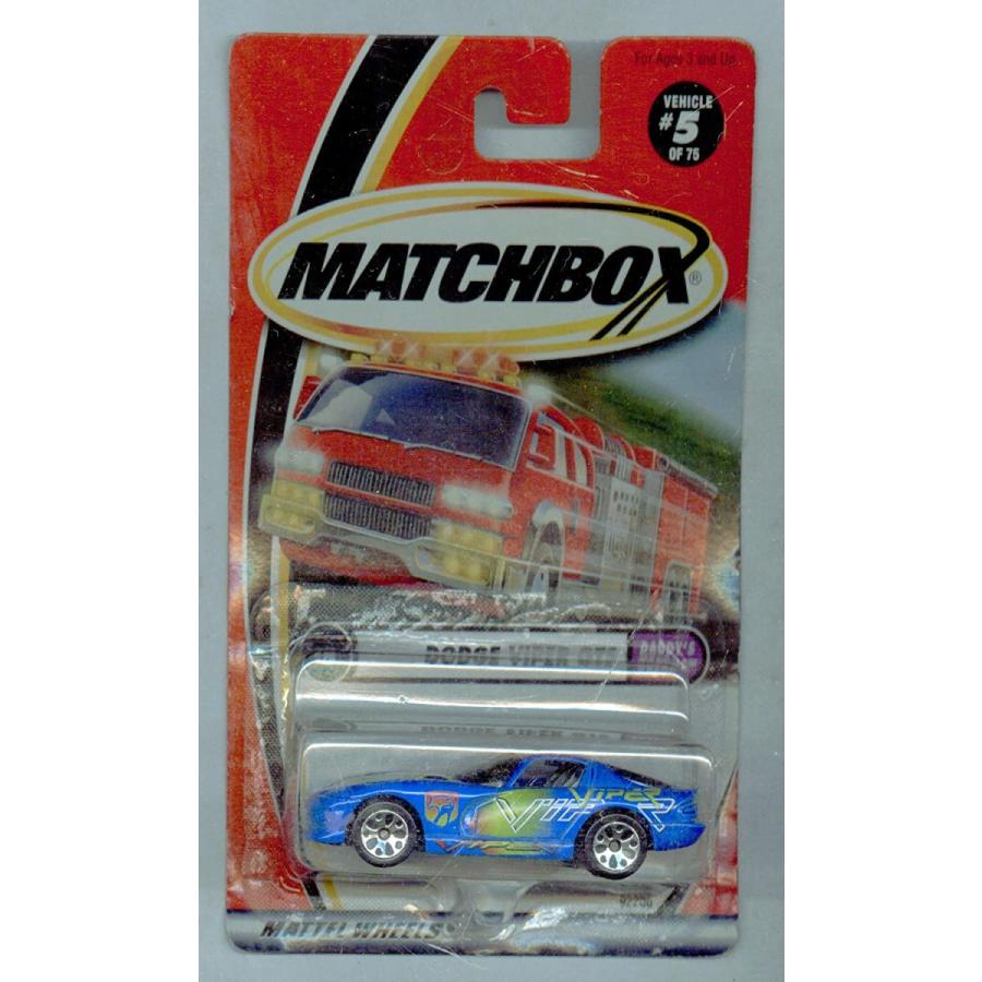 擦り付け木ボックス席 マテル ミニカー Matchbox 2001-5/75 Daddy's Dreams Dodge Viper GTS 1:64 Scale ゲーム、おもちゃ-模型、プラモデル