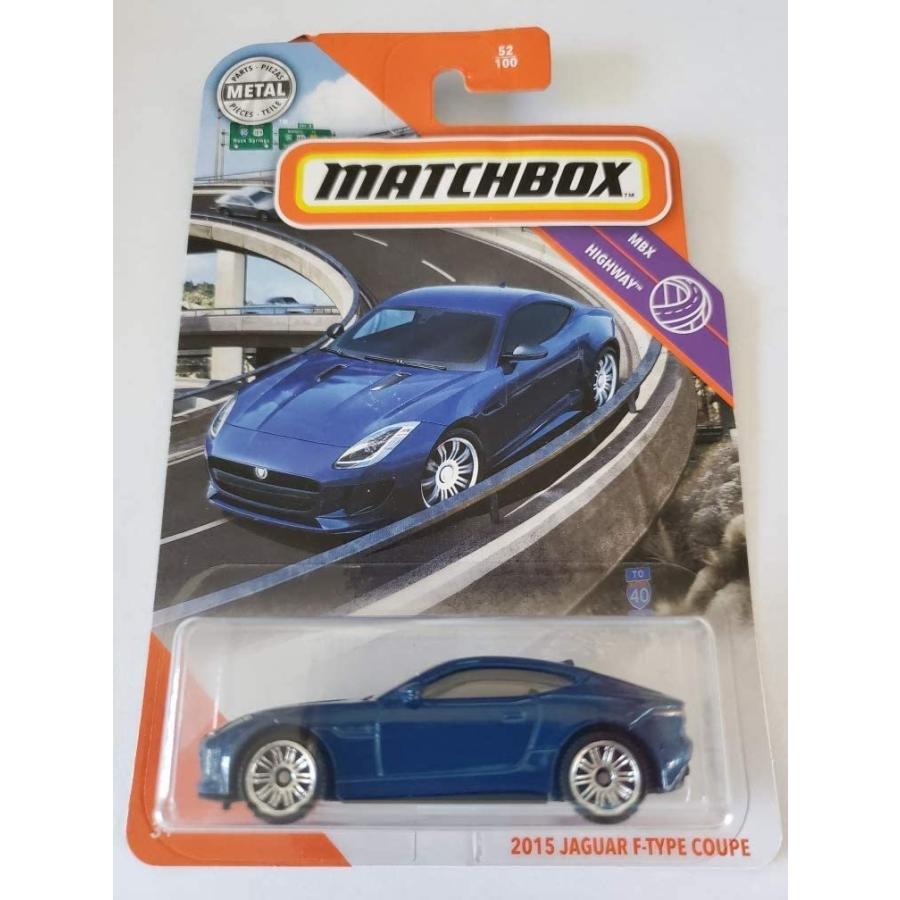 マッチボックス マテル ミニカー GKK88 Matchbox 2020 MBX Highway 2015 Jaguar F-Type Coupe, Blue 52