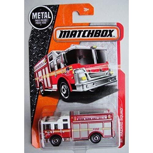 マッチボックス マテル ミニカー 30782 Matchbox 2016 MBX Heroic Rescue Hazard Squad Fire Engine Fi｜maniacs-shop