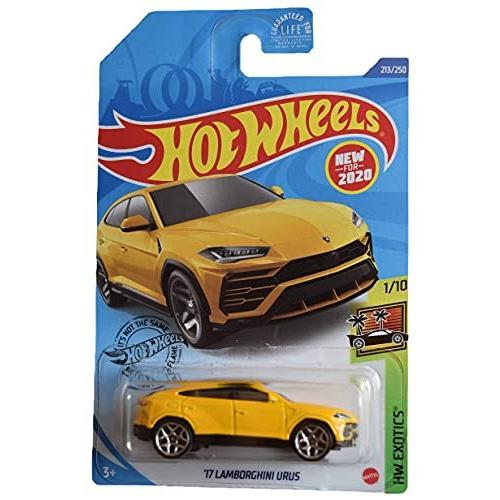 ホットウィール Hot Wheels ’17ランボルギーニ・ウルス HWエキゾチックス 1/10 213/250 黄色 Lamborgh