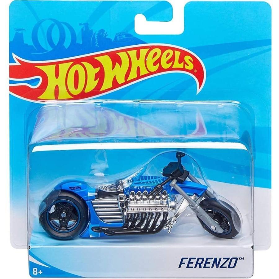 ホットウィール マテル ミニカー X4221 Hot Wheels Street Power Blue Ferenzo Motorcycle