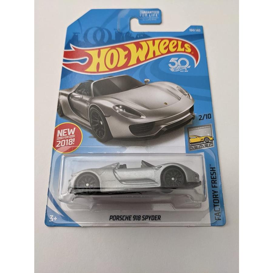 ホットウィール マテル ミニカー JF-OKMH-VN85 Hot Wheels Porsche 918 Spyder - Factory Fresh - 2018