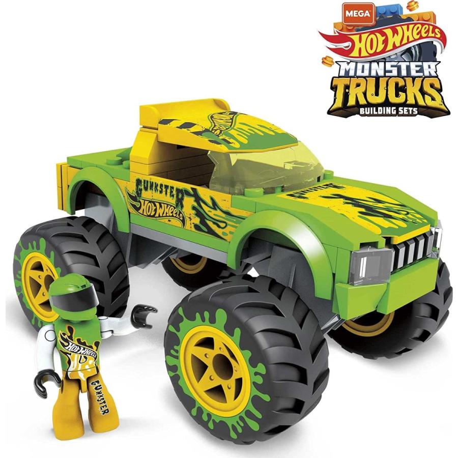 ホットウィール マテル ミニカー HDJ94 MEGA Hot Wheels Gunkster