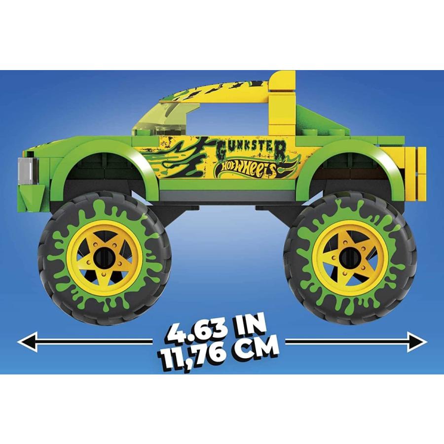 ホットウィール マテル ミニカー HDJ94 MEGA Hot Wheels Gunkster