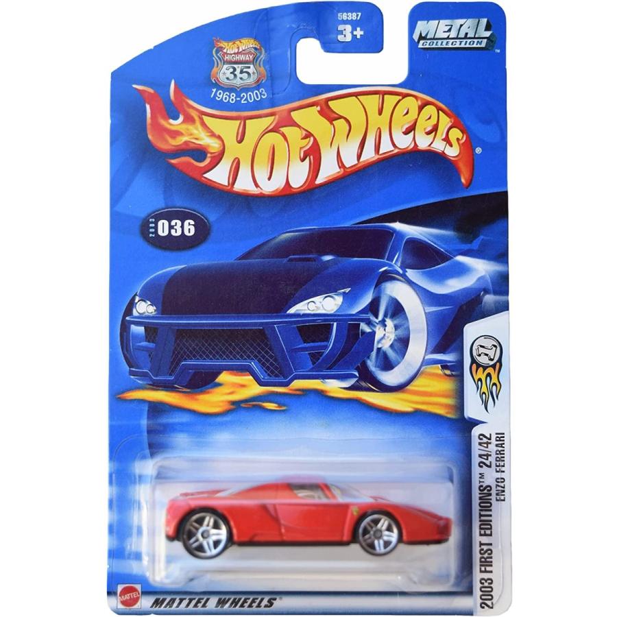 ホットウィール マテル ミニカー 56387 Hot Wheels Enzo Ferrari, [red