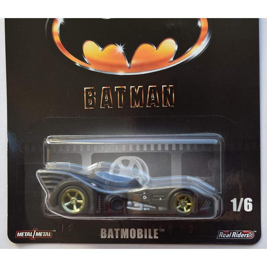 ホットウィール Hot Wheels プレミアム DC バットマン バットモービル 1/6 Batman ビークル ミニカー_1