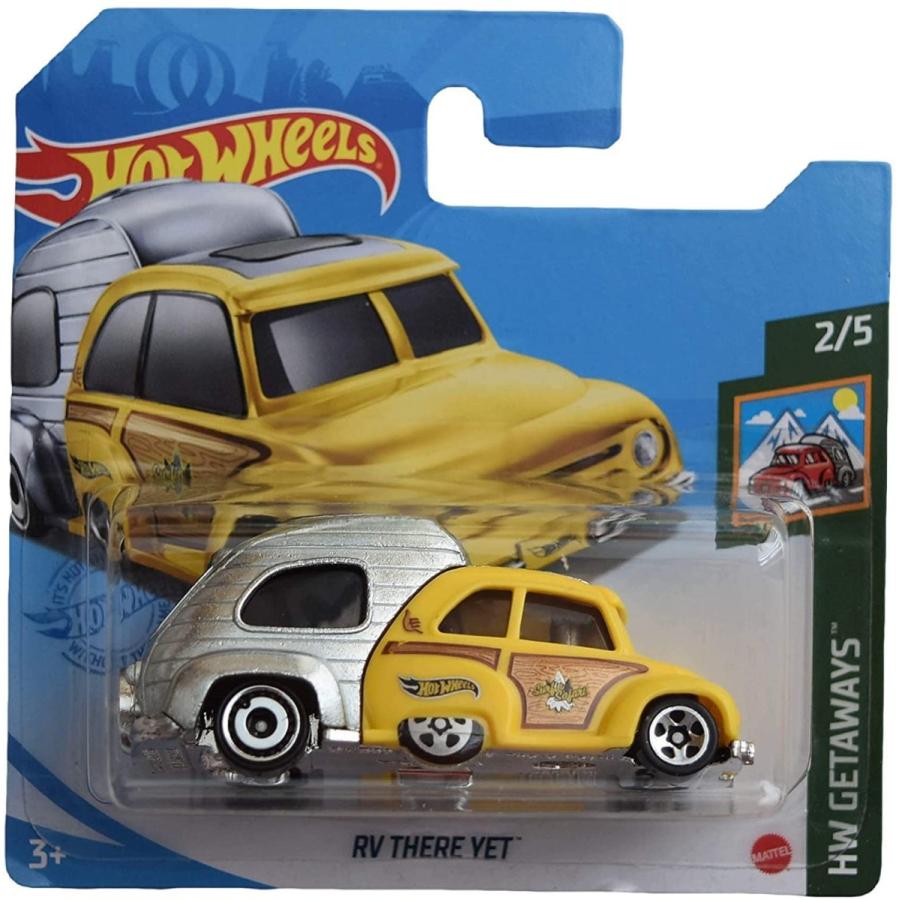 ホットウィール マテル ミニカー Hot Wheels RV There Yet, [Yellow/Silver] Getaways 2/5 Short Card おもちゃ-乗り物、ミニチュア