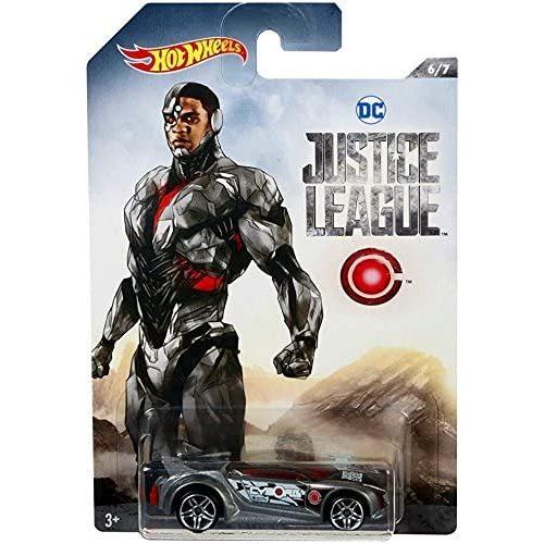 ホットウィール マテル ミニカー Hot Wheels Justice League Cyborg Quick n' Sik 6/7 ゲーム、おもちゃ-おもちゃ