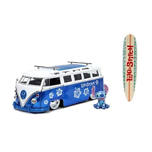 ジャダトイズ ミニカー ダイキャスト 31992 Jada Toys Disney Lilo & Stitch 1:24 Volkswagen T1 Bus