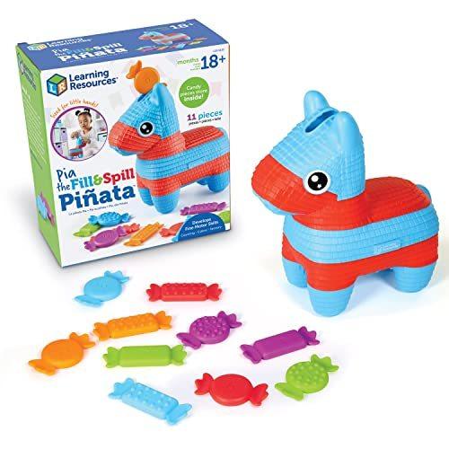 知育玩具 パズル ブロック LER9135 Learning Resources Pia the Fill & Spill Pi?ata - Toddler Montesso
