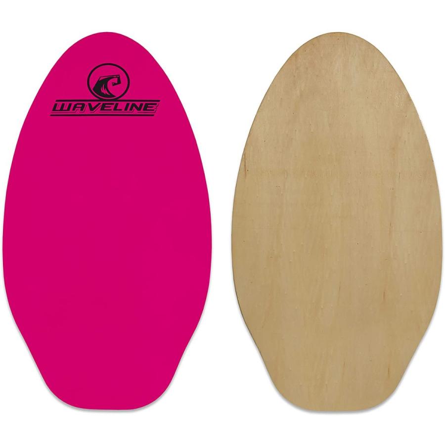 サーフィン スキムボード マリンスポーツ WL-SB Waveline Neon Wooden Skimboard (Choose Size and