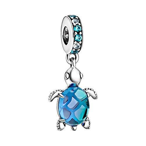 パンドラ ブレスレット チャーム 798939C01 PANDORA Murano Glass Blue
